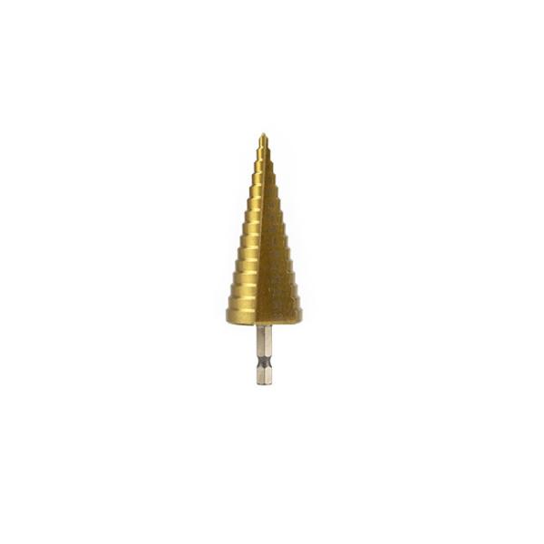 Quality Hex Shank 4241 HSS Drill Bit 16mm Titanium Coated Step Drill Bit for sale