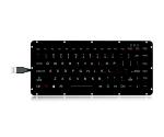 White Backlight Rugged Military Keyboard MIL-STD-461G And MIL-STD-810F With