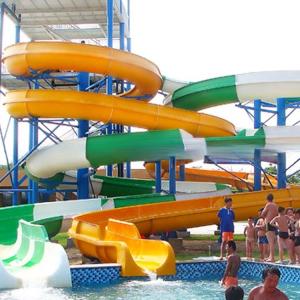 China Commercial Fibreglass Tube Water Slide With 0.85m Inner Width wholesale