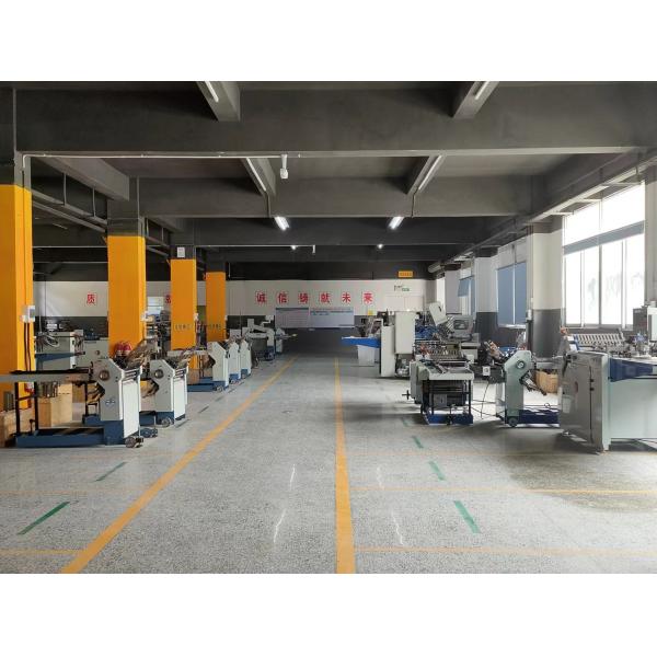 Labor-Saving Paper Folder Machine 3.3KW By Sheet Folder 180m/Min