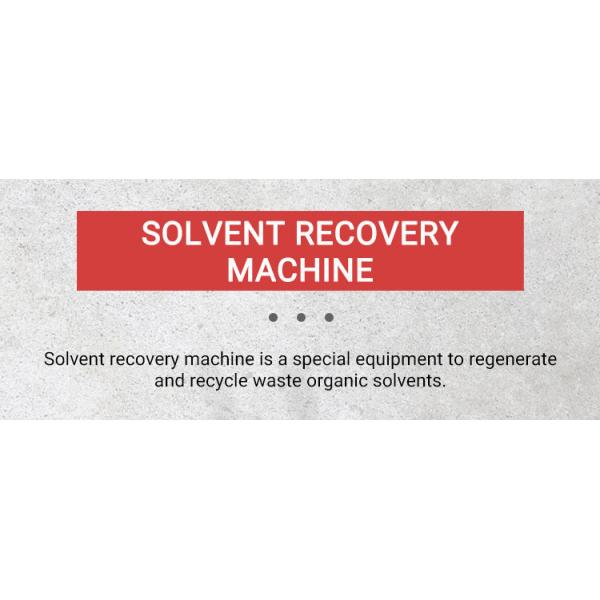 Paint 46 L Solvent Recycling Machine Explosion Proof