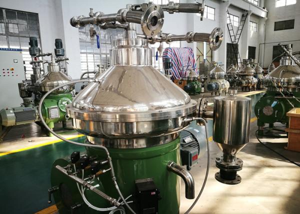Quality High Oil Rate Biodiesel Separator , Centrifugal Oil Separator With Self Cleaning Bowl for sale