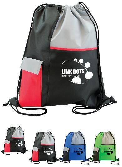 Quality Custom eco-friendly waterproof folding polyester drawstring bag for shopping，Sublimation Waterproof Polyester Drawstring for sale