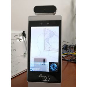 Buy cheap Customized Desktop Standing Mount Face Identified Temperature Detect Android POE from wholesalers