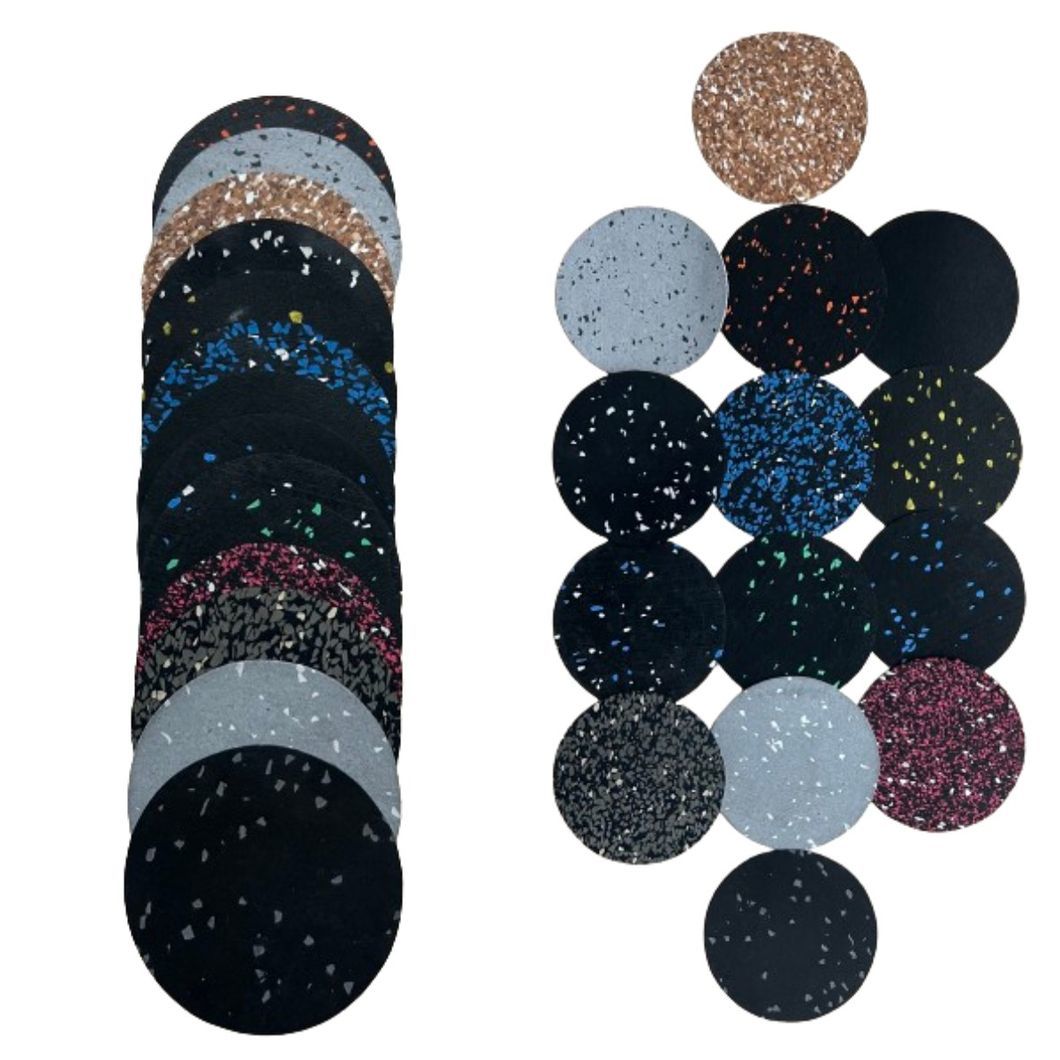 Custom-Cut Recycled Rubber Flooring Rolls 2mm 4mm 5mm 6mm 8mm 10mm 12mm