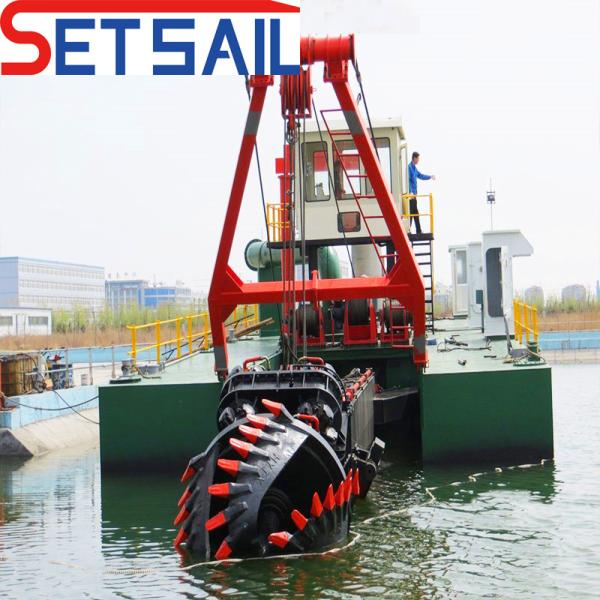 Total Weight 230t 20 Inch Hydraulic Control Cutter Suction Sand Dredger for River