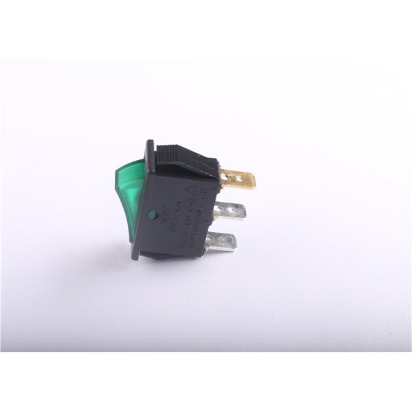 Electrical Rectangle Type Push Button Rocker Switch 16A 250VAC Flame Retardant