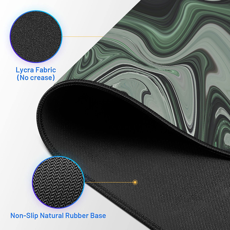 Large Extended Eco-Friendly Gaming Mousepad Non-Slip Rubber Table Mat for PC Keyboard