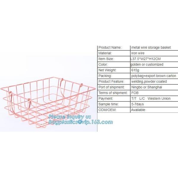 Home kitchen 3 tiers fruits vegetables storage metal wire hanging fruit Basket, Home storage modern design metal mesh we