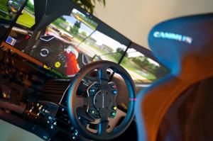 China Amusement Park Racing Arcade Machine 15Nm PC Gaming Rig Simulator on sale