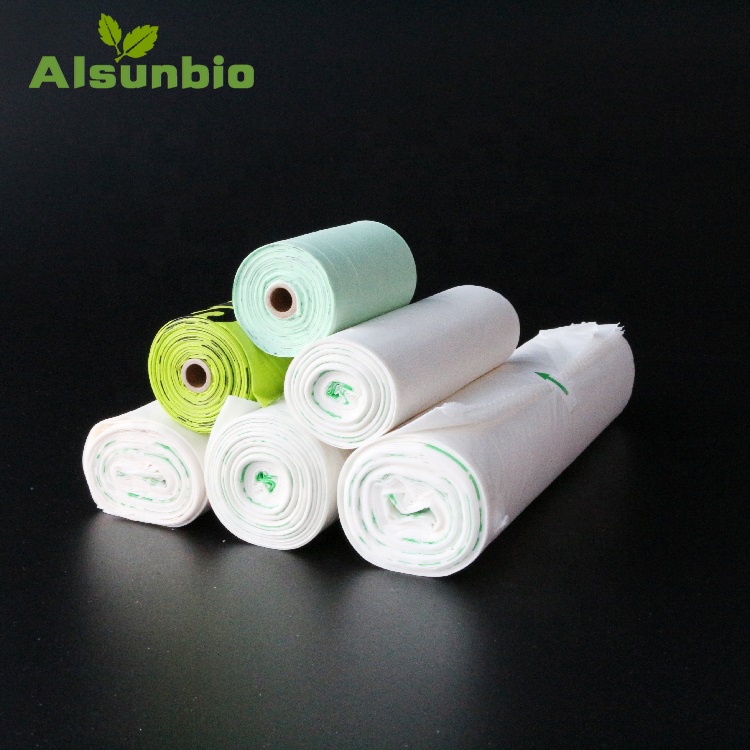 100% Biodegradable Plastic Compostable T Shirt Bag Shopping Bag for supermarket