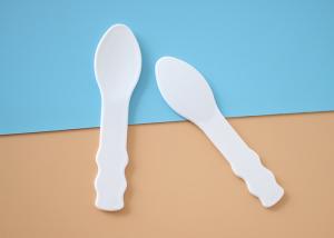 China 7cm Particular Makeup Plastic Spatula Spoon For Paste Clay wholesale