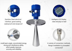 26GHz Radar Level Meter radar level transmitter very suitable for temperature, pressure, and slightly corrosive liquid