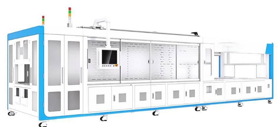 PV String Welding Machine for BIPV Solar Flat Tile