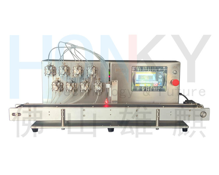 Desktop Lab Using Multiple Heads Deep Well Plaste Filling Machine With High Precision For Bio Regent Liquid Filling