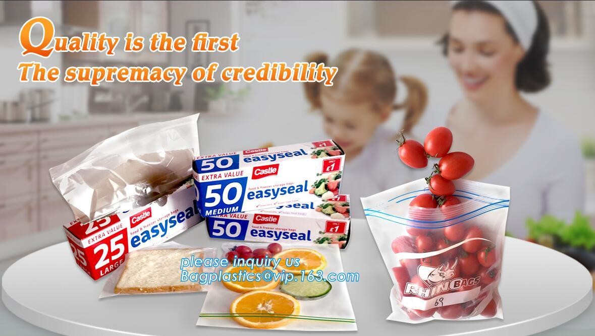 Low Price, HIgh Quality Grip Seal Bags, Zip lockk Plastic Grip Seal Bag Transparent Food Stand Up Packaging Zipper Pouches