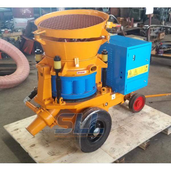 Swimming Pool Concrete Spraying Equipment Thin Flow Conveying Method With Vortex Flow