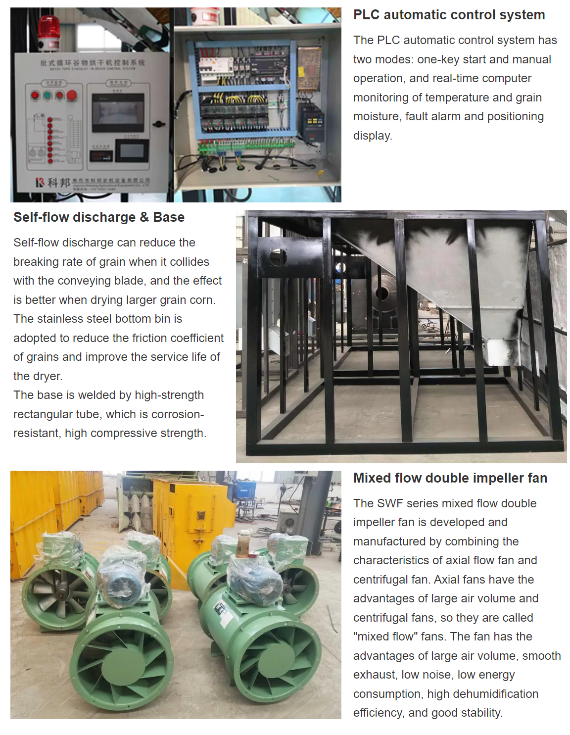 20 Tons Capacity Corn Seed Dryer Machine with Low Temperature Circulating for Multi-Purpose Grain Drying