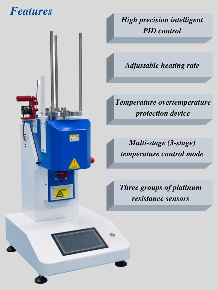 Micro Semi-Automatic Plastic Dual Imported Sensors Melt Flow Index Tester