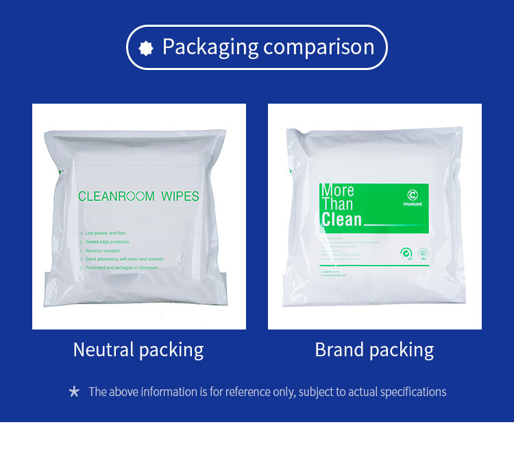6''*6''100pcs 180g Class10 -100 Microfiber Cleanroom Wiper For Industrial