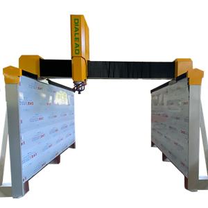 China Bridge Type CNC Stone Engraving Machine 7.5kw For Large Workpiece wholesale
