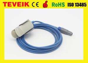 Adult Soft Tip Redel 6pin Reusable Spo2 Sensor For Edan Patient Monitor