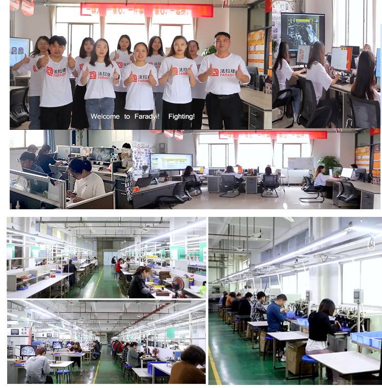 Faradyi Factory Custom BLDC Frameless Motor for Robot Application Support Service Robot Joints and Arms