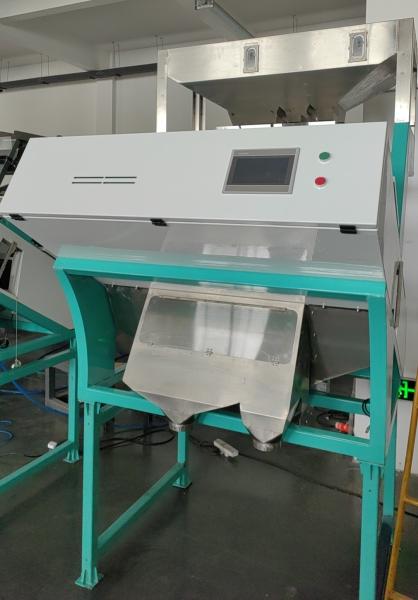 Quality 2 Chutes Red Rice Color Sorter With High Resolution CCD Cameras for sale