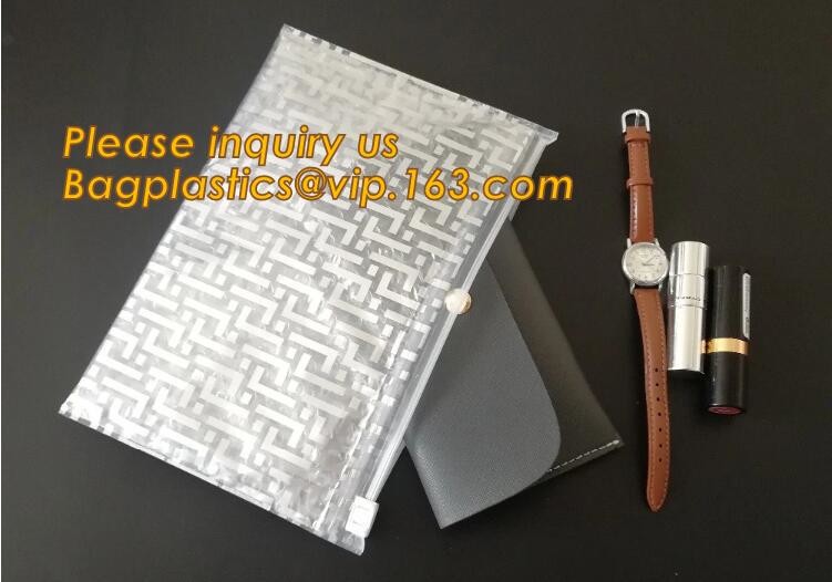 Cosmetic Slider Zip lockk Bubble Bags Bubble Slide Pouch,Zip lockk esd bubble bag bubble packaging wrap cosmetic pouch slide