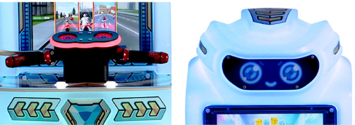 Children's Button Game Arcade Machine Video Game Machine Amusement Park