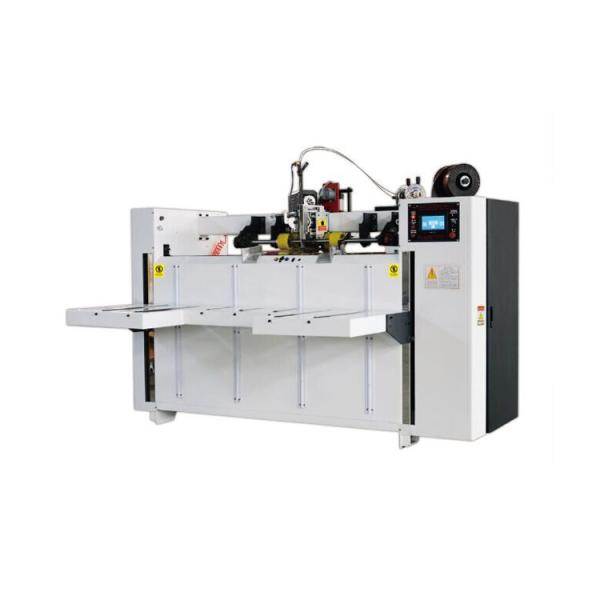 Quality Semi Auto Carton Stitching Machine Nail Box Double Servo High Speed Stable for sale