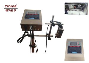Yinma Date Lot Batch Code Printer / 16 Dot Matrix Font White Ink Jet Printer