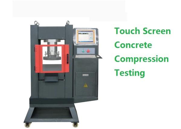 Quality Digital Touch Screen 215mm Concrete Compression Testing Machine for sale