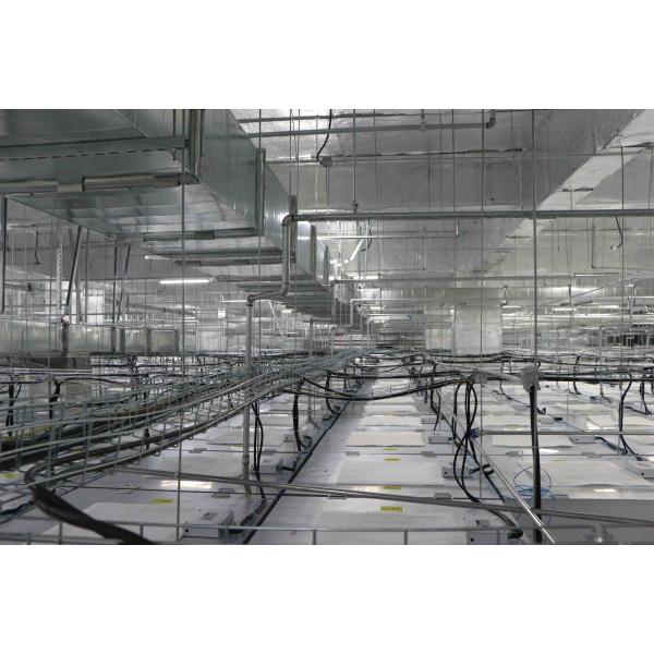 PVC Floor GMP Clean Room , Class 100 1000 Modular Cleanroom Systems Dust Free