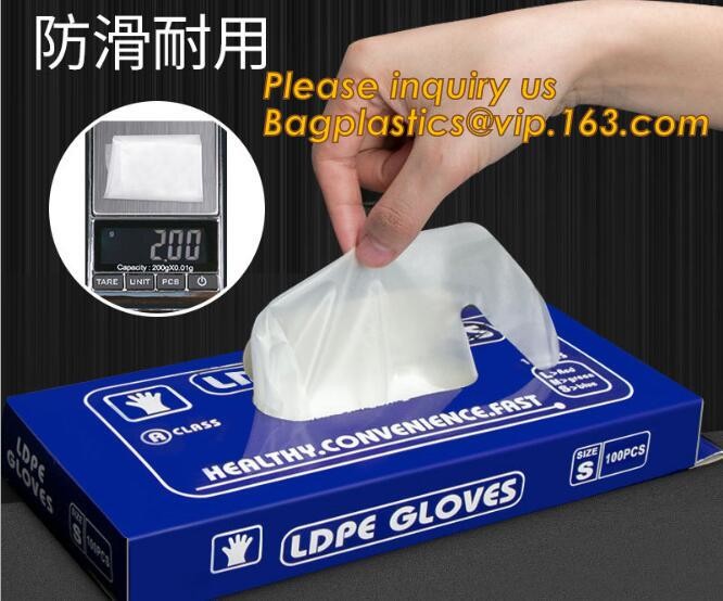 Biodegradable PE gloves Medical PE gloves disposable PE glove,Eco Friendly Disposable Transparent Home Use Pe Gloves