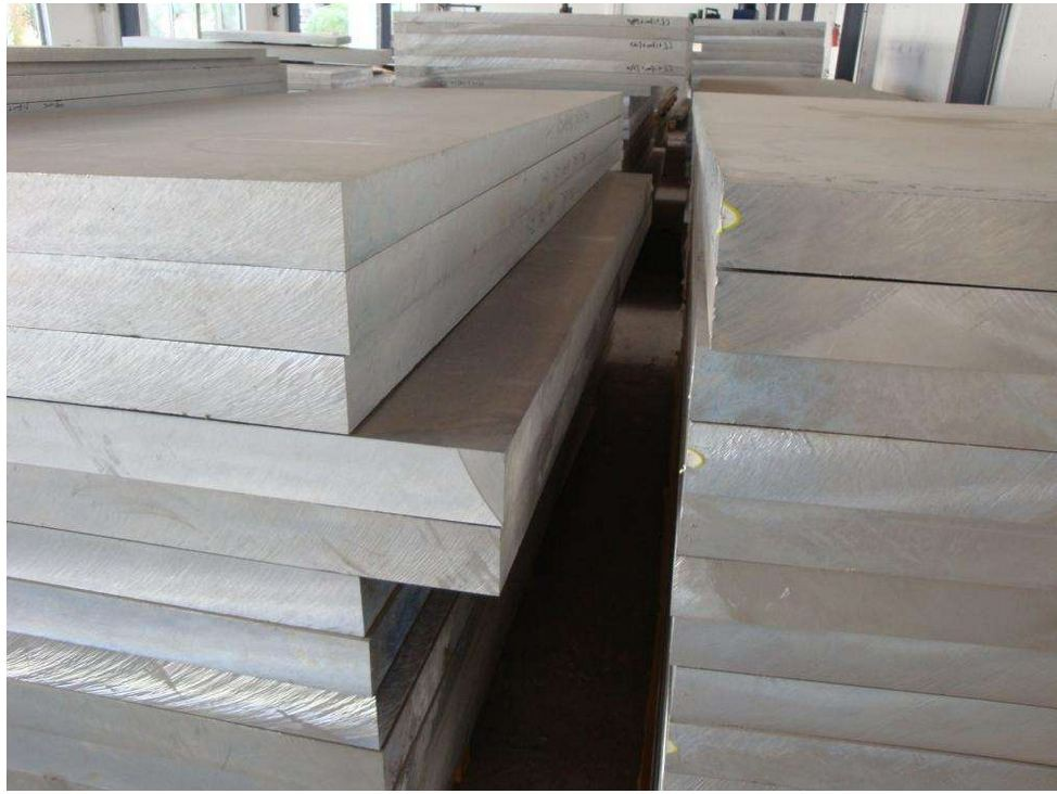 1100 5052 6061 Aluminum Alloy Plate For Building 20mm-3300mm Width