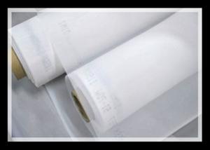 China Low Elongation Polyester White And Yellow Screen printing Mesh  90T-180T for  Ceramic Printing on sale