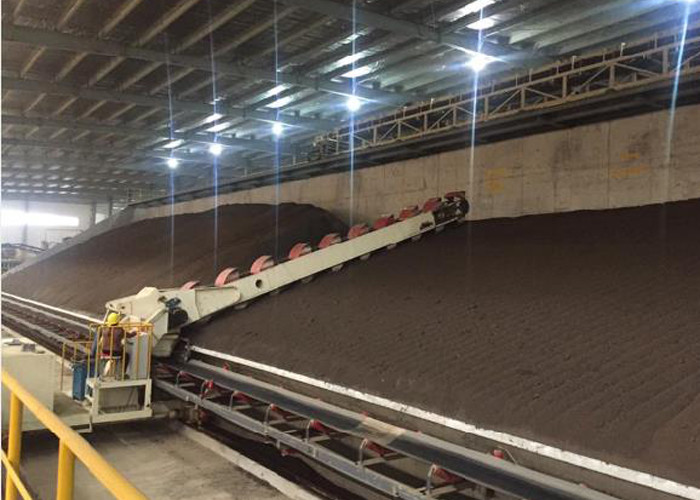 Multi Bucket Clay Brick Production Line Auto Raw Material Storage Aging Room