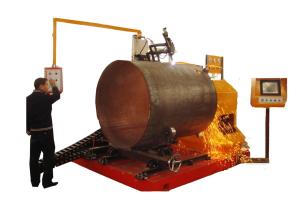 Big Diameter Portable CNC Profile Cutting Machine 300-1250mm Pipe OD
