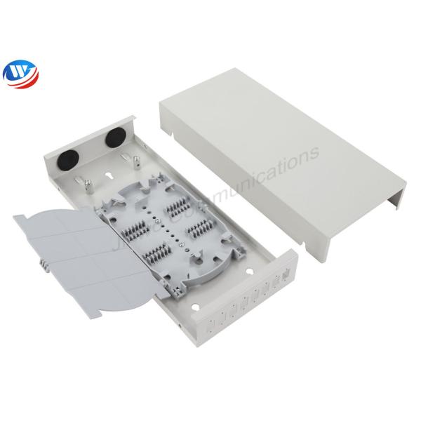 8 Cores Wall Mount Fiber Patch Panel Cold Rolled Steel 8 Port Terminal Box