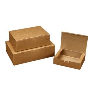China ECO Nature 300g Kraft Paper Take Out Food Containers HACCP EN13432 wholesale