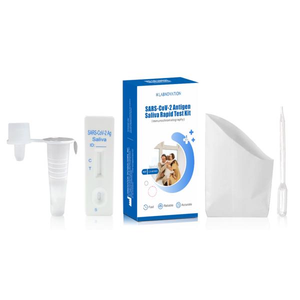 IVD Rapid Test Saliva Self Test Kit Single Packing Easy Operation