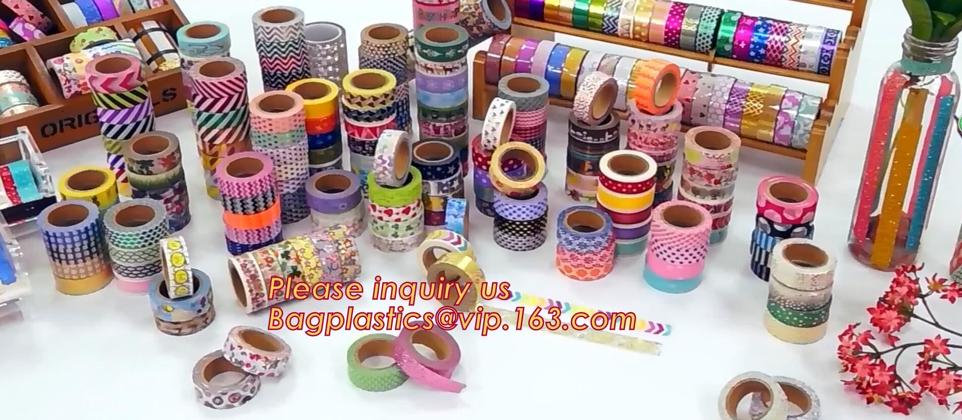 foil washi tape holographic foil washi tape,Gold Laser Decorative Reflective Customized Washi Tape,Decorative Adhesive T