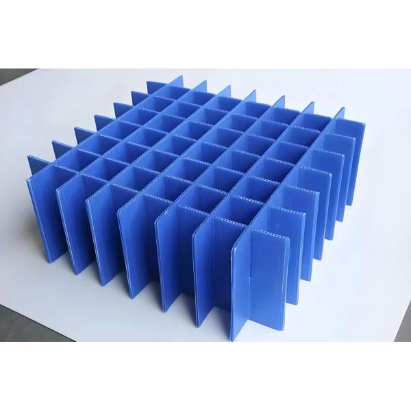 Plastic Dividers Box PP Corrugated Hollow Board Cutcard Spacer Blade Clamp