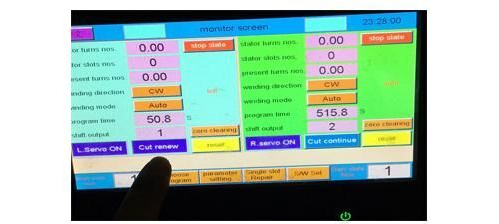 4 Stations Ceiling Fan Coil Winding Machine , 6 Pcs Servo Motor Ceiling Fan Binding Machine