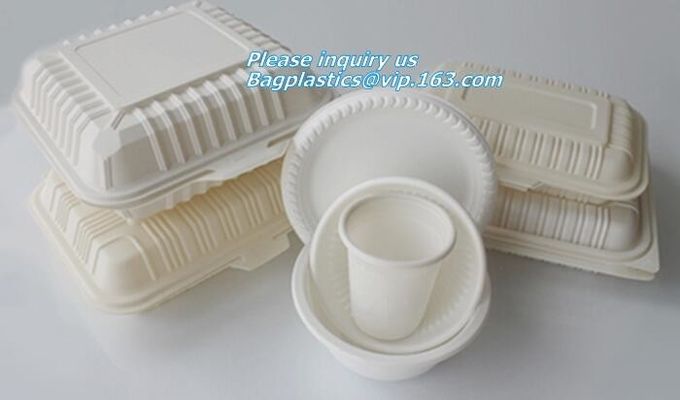 7 inch Pretty Food Grade Eco Biodegradable Tableware Disposable Corn Starch Plate,corn starch disposable plastic plates/