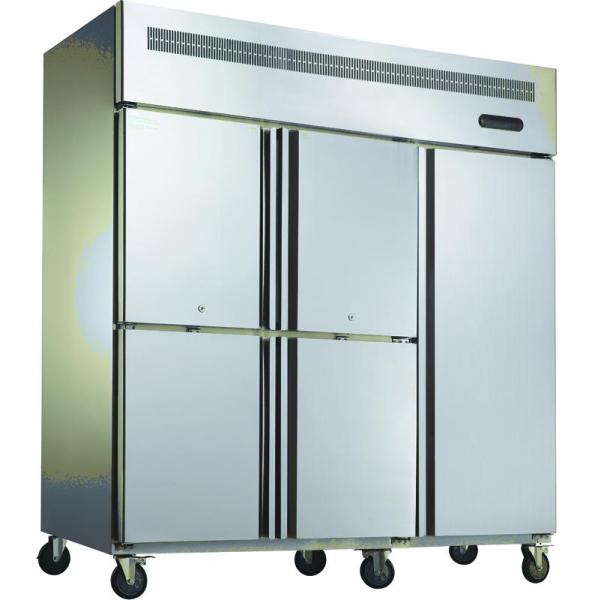 Commercial Upright Freezer , Kitchen Refrigerator Freezer CE CB