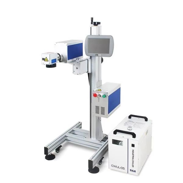 Quality Flying Uv Laser Coding Machine Laser Marking Machine Glass Jade Engraving Crystal Pcb for sale