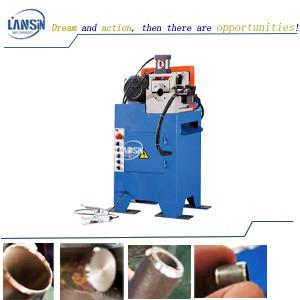 Round Bar Tube Chamfering Machine 80 Single Head Deburring End Angle Facing Smoothing
