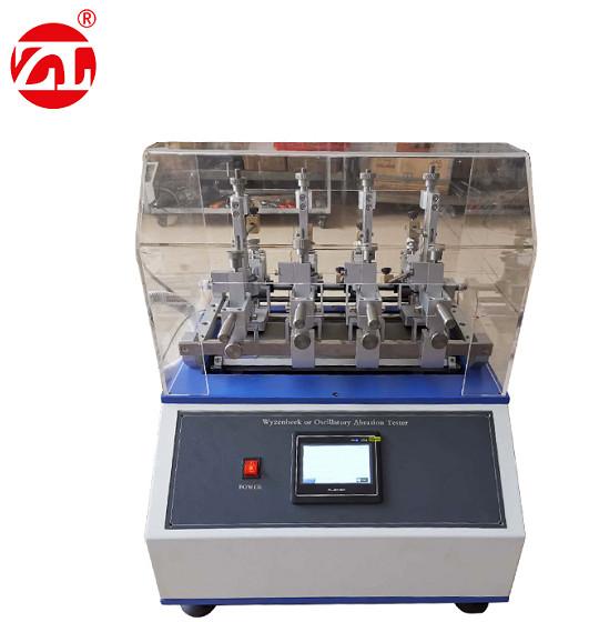 Quality ASTM D4157 Fabric And Textile Testing Machine 4 Groups Test Head Wyzenbeek Abrasion Tester for sale